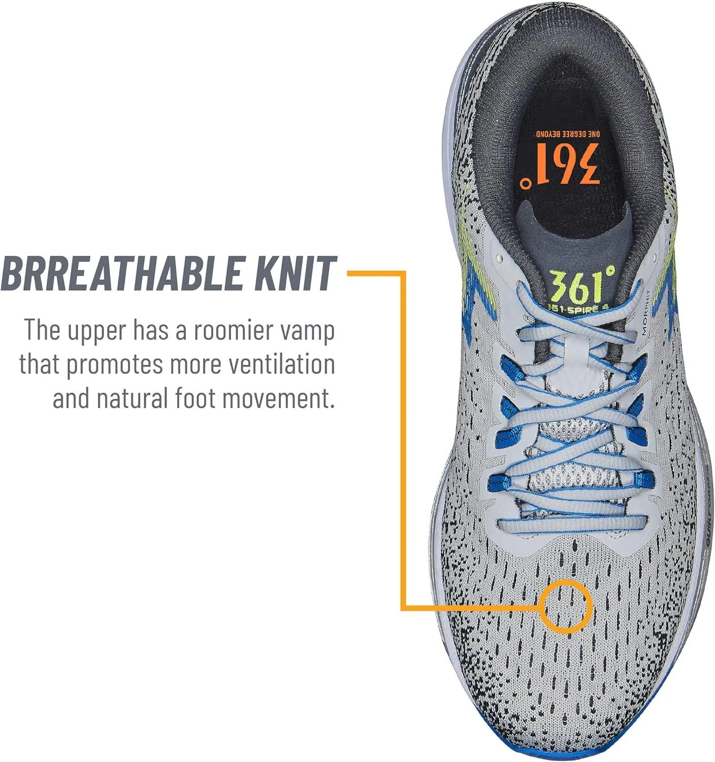 361 Women's Spire 3 Running Shoe Sneaker