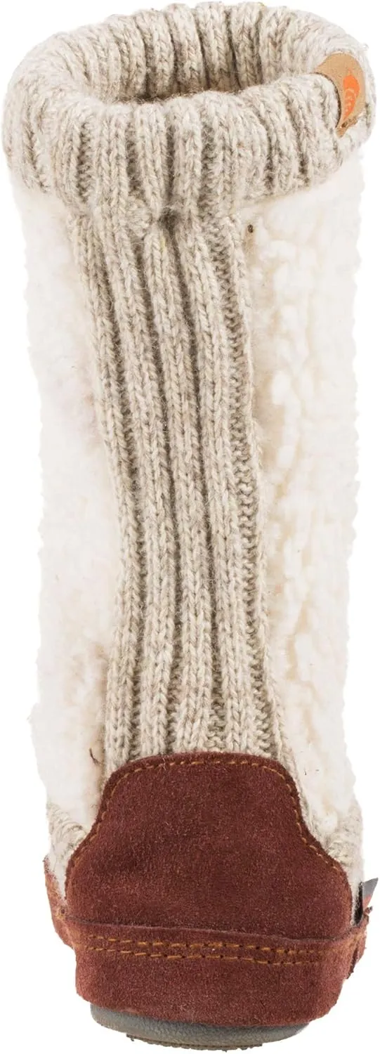 Acorn Unisex-Kid's Cozy Slouch Boot Slipper with Indoor/Outdoor Sole