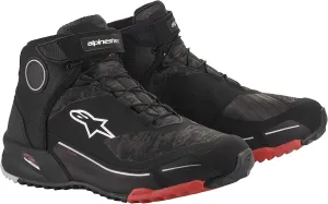 Alpinestars CR-X Drystar Riding Shoes (10.5) (BLACK/CAMO RED)