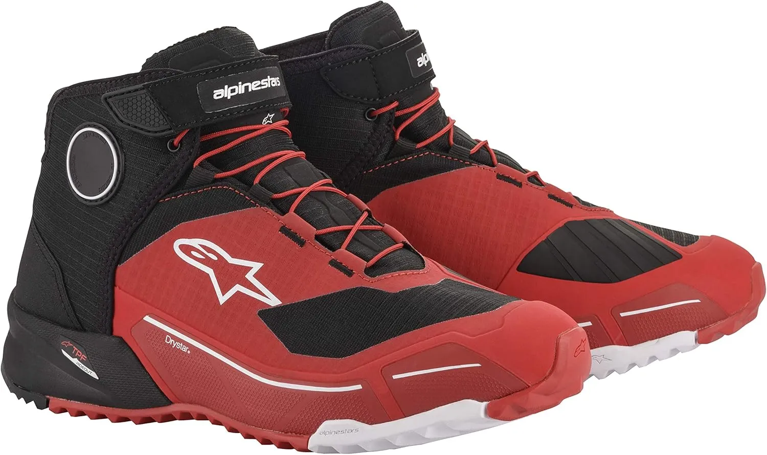 Alpinestars CR-X Drystar Riding Shoes (13) (Red/Black)