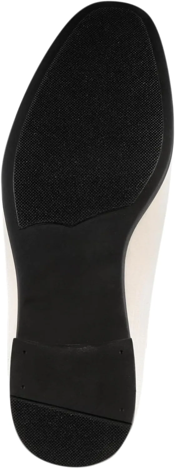 Amali Bradford - Microfiber Men's Slip-On Loafer with Gold Metal Bit - Smoking Slip On Dress Shoes for Men - Microfiber Formal Loafers for Men