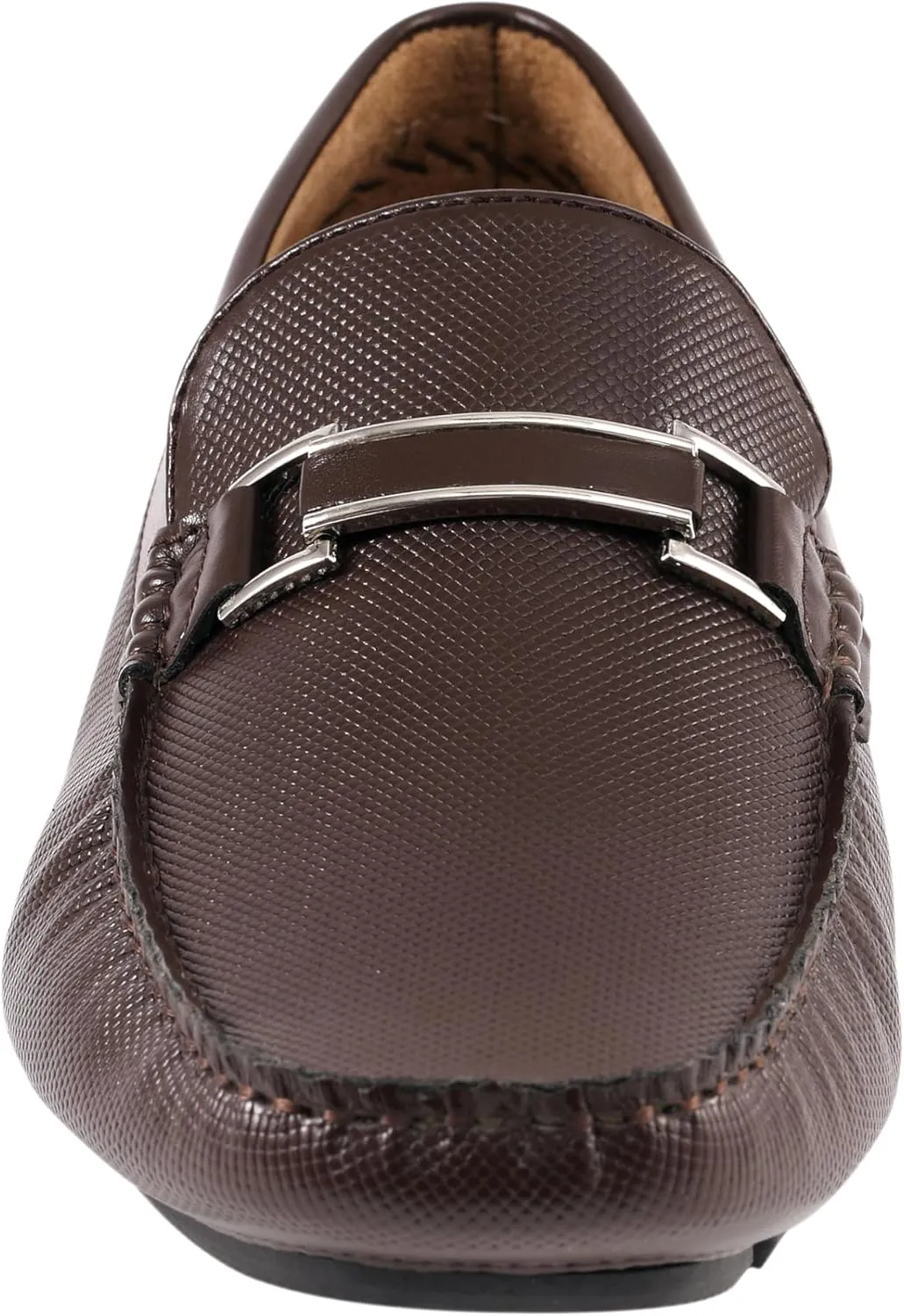Amali Cola - Driving Moccasins for Men – Mens Slip On Loafers, Moccasins, Slip-on Dress Shoes - Driving Loafers with Matching Color Bit