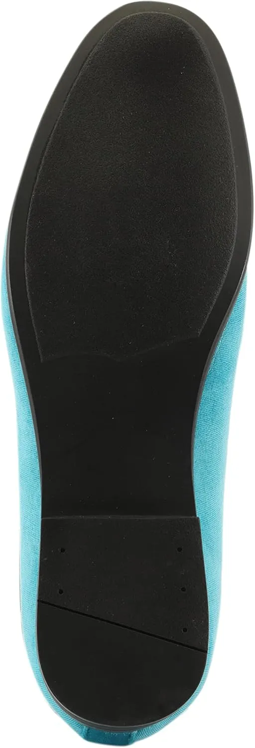 Amali Tiago- The Original Men's Faux Velvet Slip On Loafer with Jeweled Bit and Matching Piping - Mens Smoking Slip On Shoes - Formal Tuxedo Dress Shoe Loafers for Men
