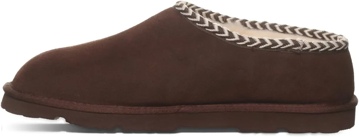 BEARPAW Men's Beau Slipper | Men's Slipper | Men's Shoe | Comfortable & Lightweight | Multiple Colors & Sizes