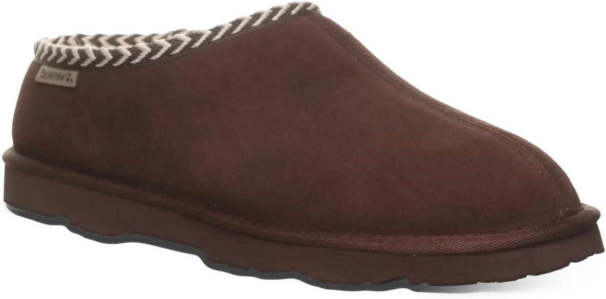 BEARPAW Men's Beau Slipper | Men's Slipper | Men's Shoe | Comfortable & Lightweight | Multiple Colors & Sizes