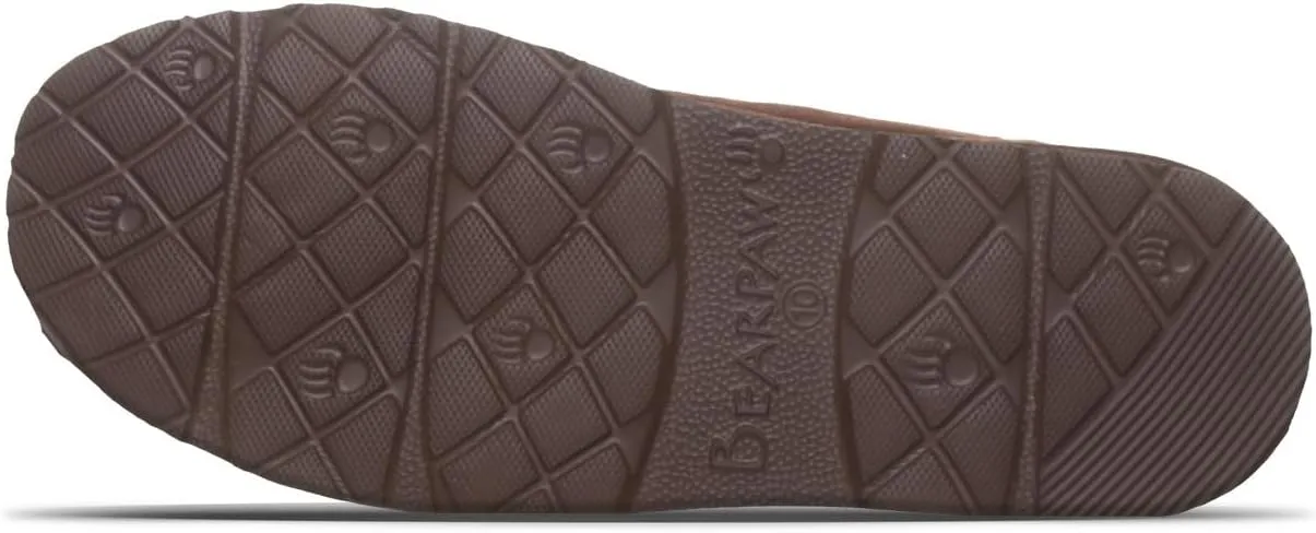 BEARPAW Men's Beau Slipper | Men's Slipper | Men's Shoe | Comfortable & Lightweight | Multiple Colors & Sizes