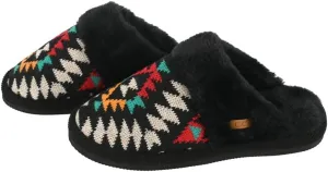 C.C Multi-Option Colorful Slip-On Slippers With Faux Fur Lining Indoor-Outdoor House For Women