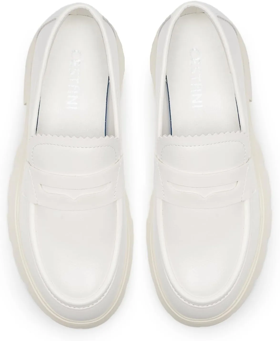 Cestfini Platform Chunky Loafers for Women