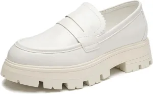 Cestfini Platform Chunky Loafers for Women