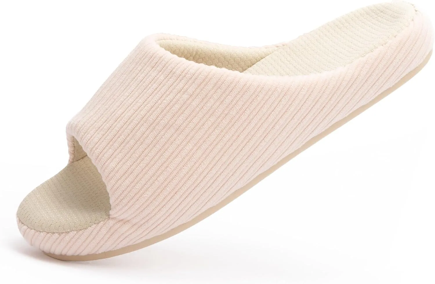 Chantomoo Womens Slipper Memory Foam Slippers Comfy House Slippers Rubber Sole Bedroom Cozy Indoor Outdoor Home Slipper Slides