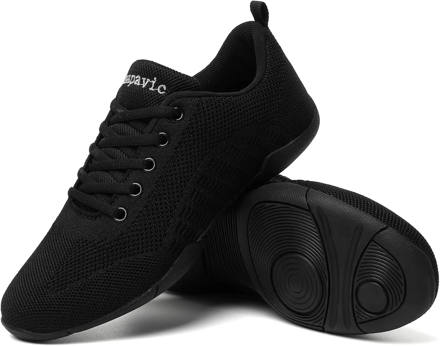 Cheer Shoes for Youth Girls White Cheerleading Athletic Dance Shoes Tennis Sneakers for Competition Sport Training