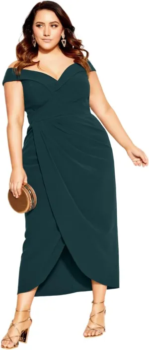 City Chic Women's Plus Size Dress - Ripple Love