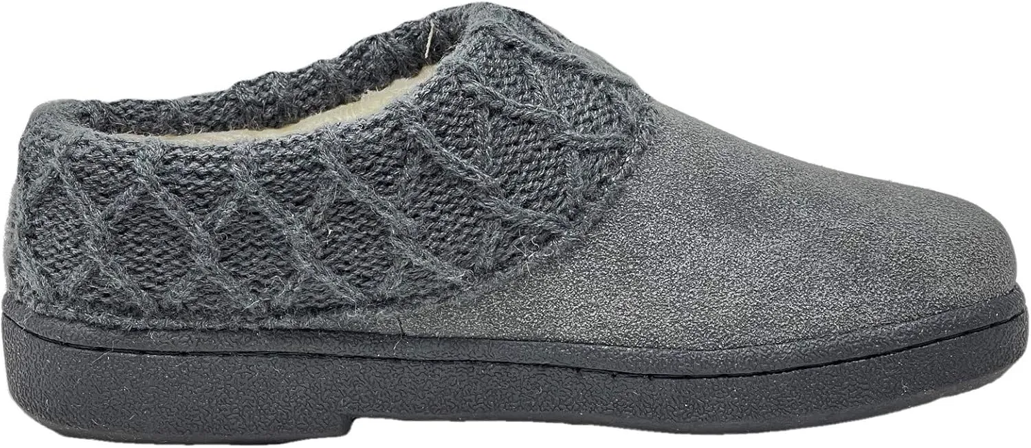 Clarks Angelina Women's Knitted Collar Clog Slipper
