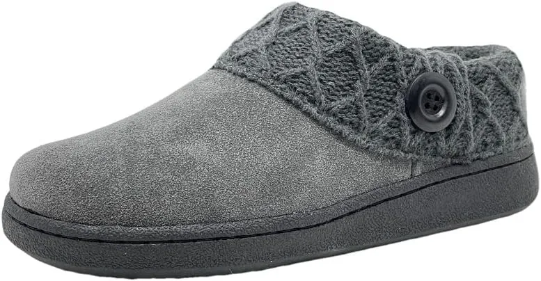 Clarks Angelina Women's Knitted Collar Clog Slipper