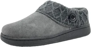 Clarks Angelina Women's Knitted Collar Clog Slipper