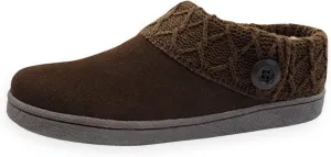 Clarks Angelina Women's Knitted Collar Clog Slipper