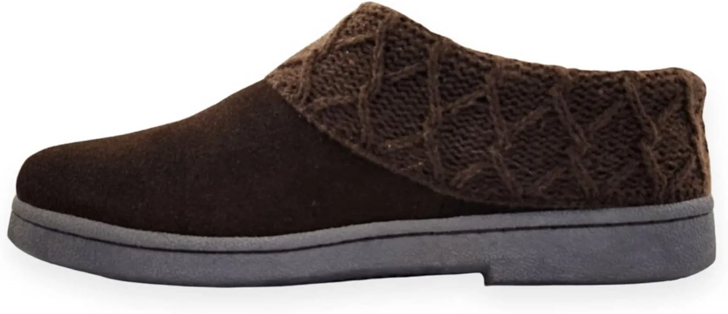 Clarks Angelina Women's Knitted Collar Clog Slipper