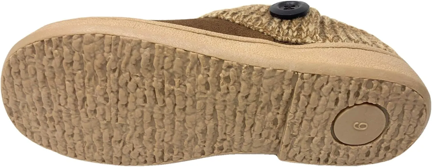 Clarks Angelina Women's Knitted Collar Clog Slipper