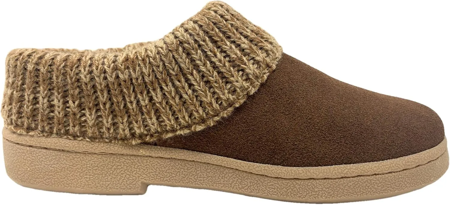 Clarks Angelina Women's Knitted Collar Clog Slipper