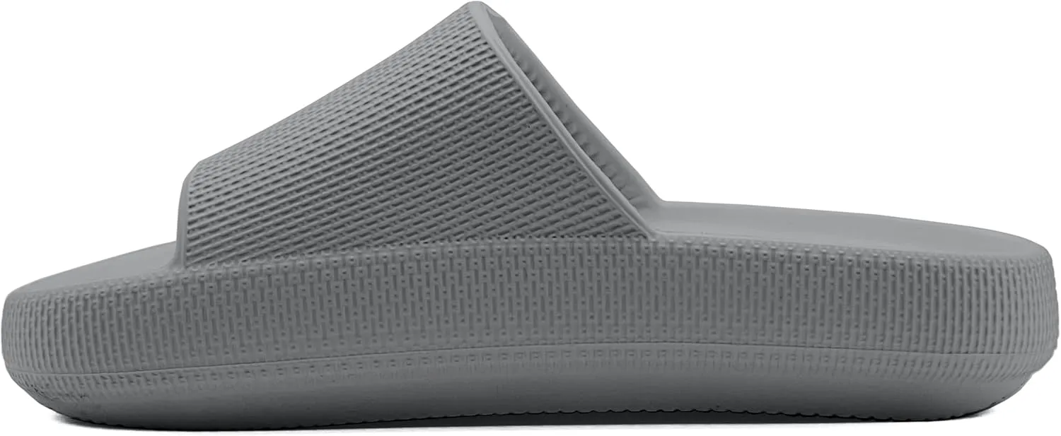 Cloud Slides for Women and Men Soft Pillow Slippers Anti-slip Quick Drying Lightweight Shower Shoes Comfy Thick Bottom Indoor Outdoor Sandals Summer Beach Slide
