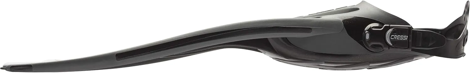 Cressi Adult Powerful Efficient Open Heel Scuba Diving Fins | Frog Plus: made in Italy