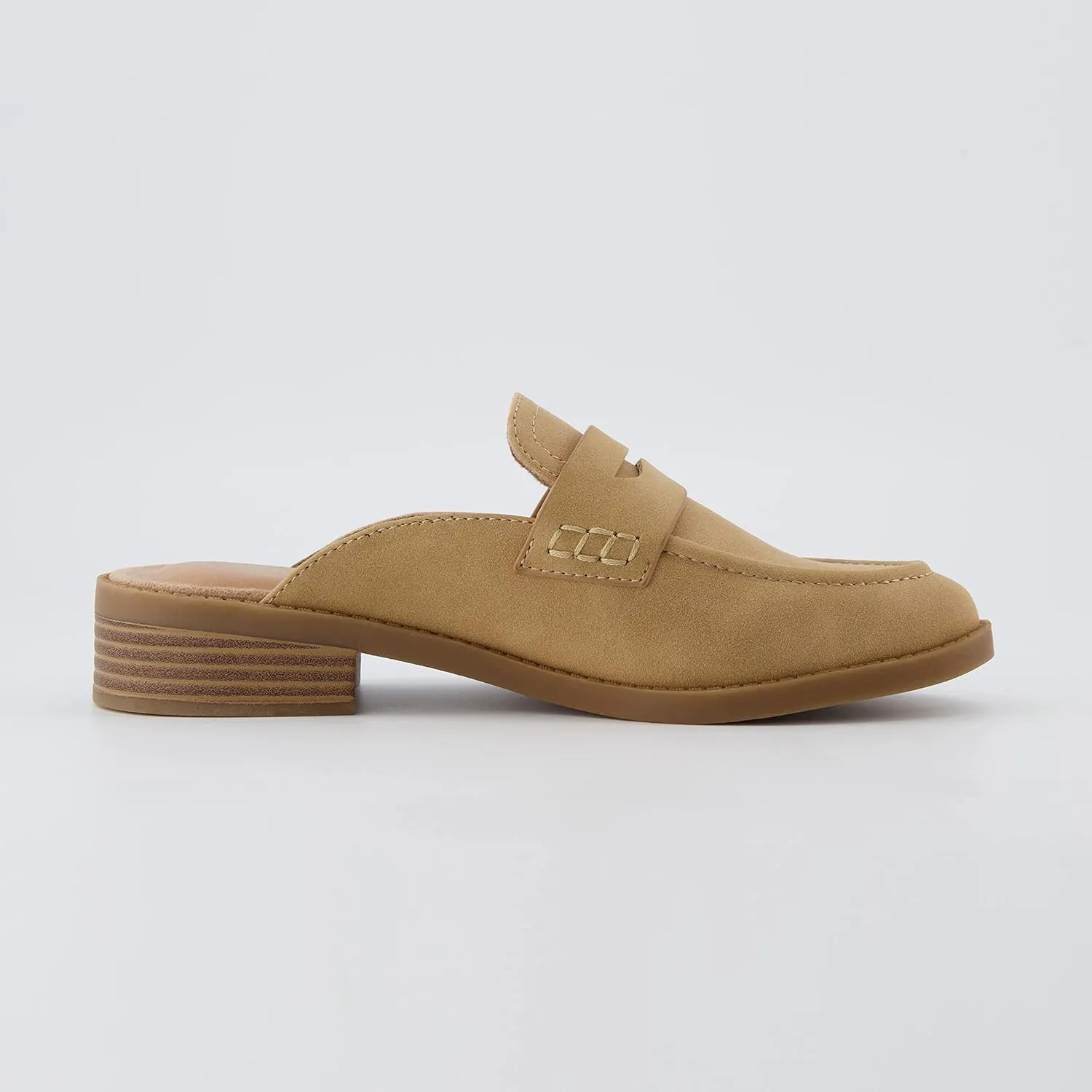CUSHIONAIRE Women's Prescott Slip On Mule  Memory Foam, Wide Widths Available