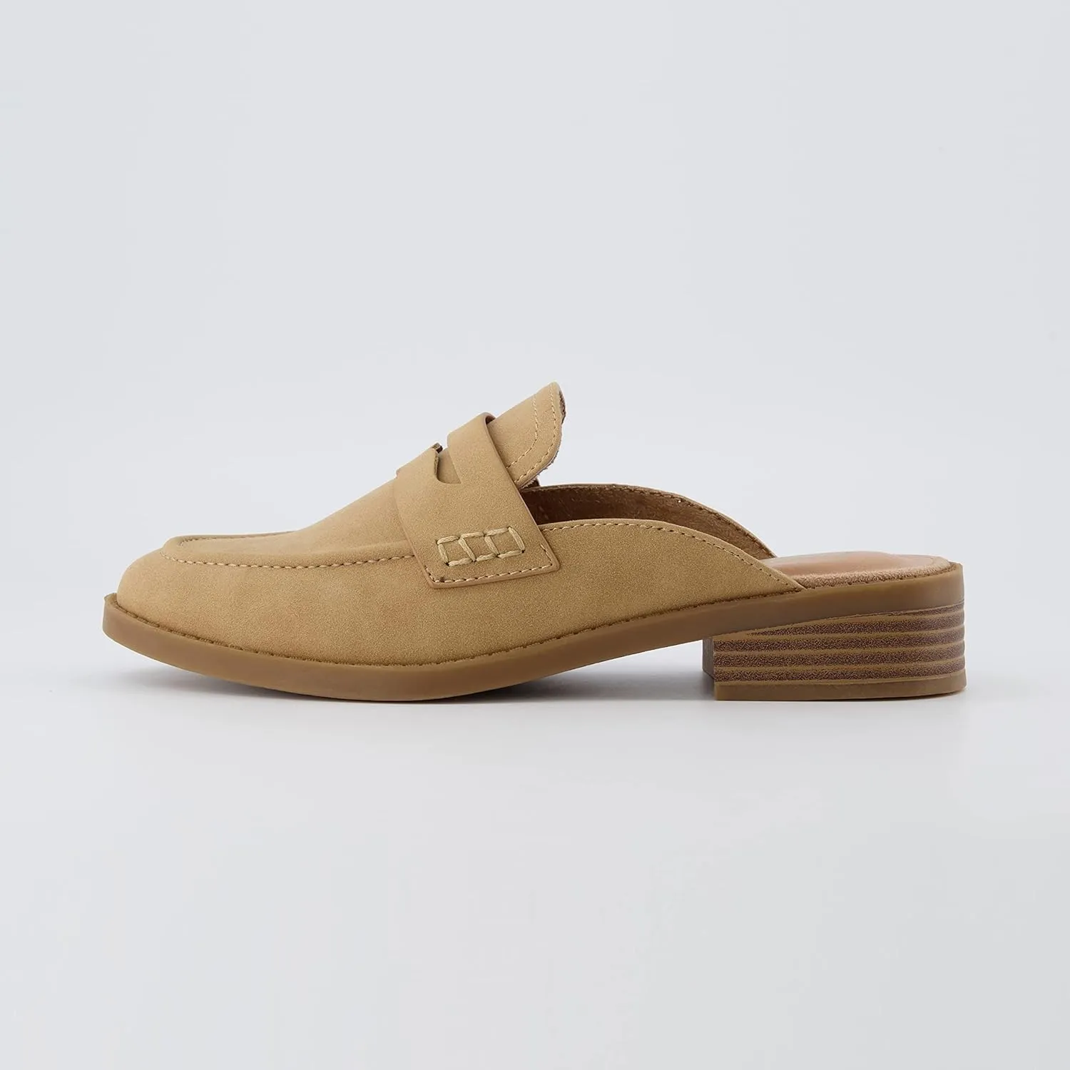 CUSHIONAIRE Women's Prescott Slip On Mule  Memory Foam, Wide Widths Available