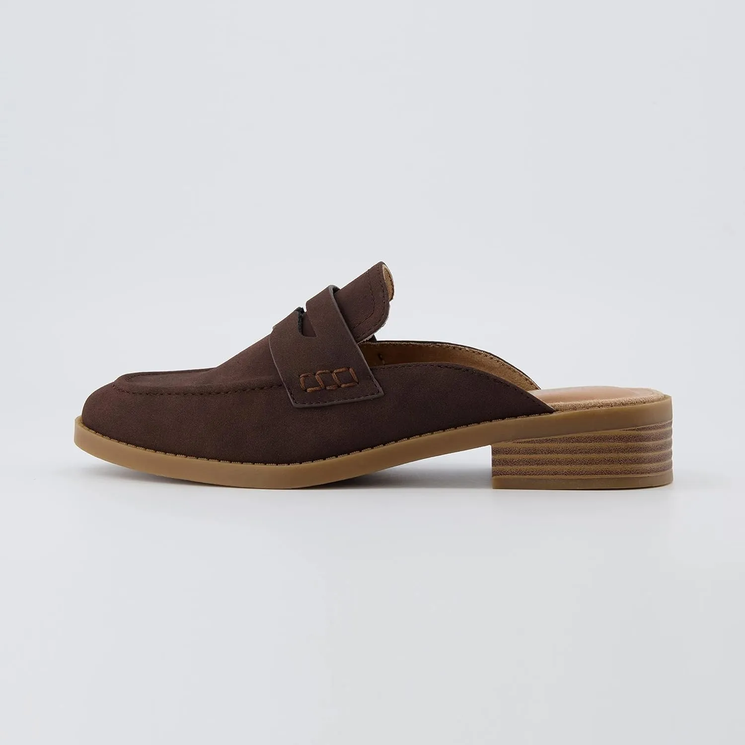 CUSHIONAIRE Women's Prescott Slip On Mule  Memory Foam, Wide Widths Available