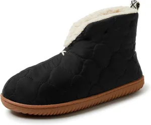 Dearfoams Men's Indoor/Outdoor Warm Up Bootie Slipper