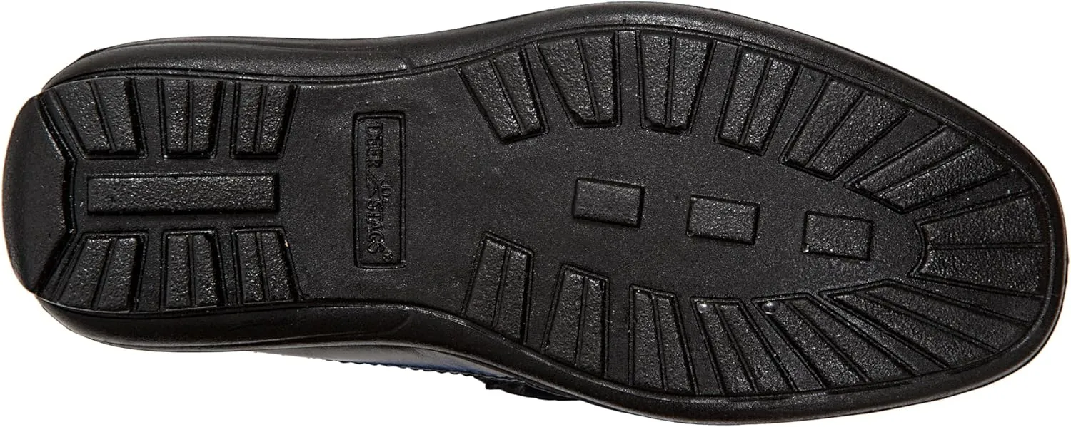 Deer Stags Boy's Booster Driving Moc Slip-On Loafer Flats Dress Shoes