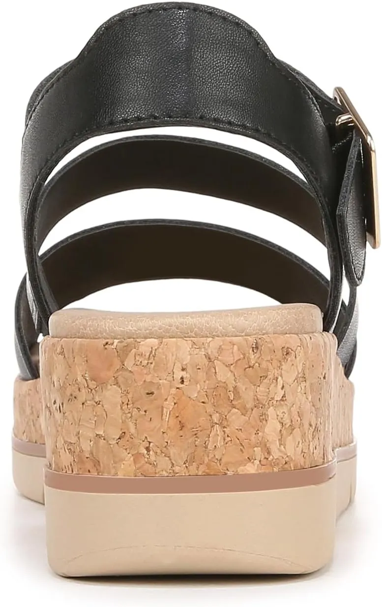 Dr. Scholl's Shoes Women's Once Twice Espadrille Platform Wedge Sandal