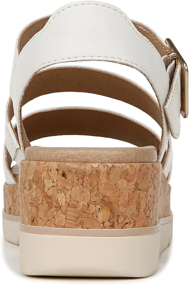 Dr. Scholl's Shoes Women's Once Twice Espadrille Platform Wedge Sandal