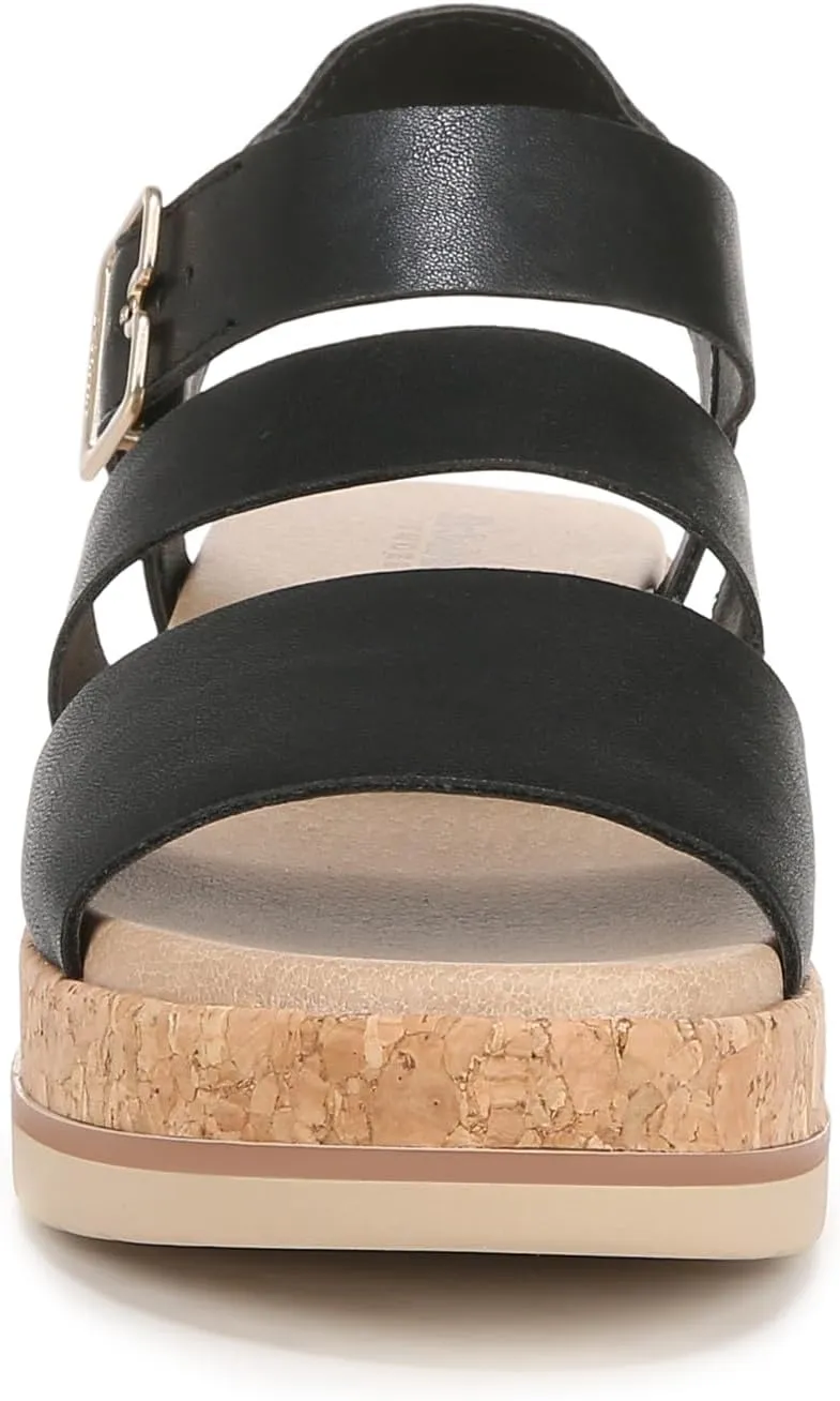 Dr. Scholl's Shoes Women's Once Twice Espadrille Platform Wedge Sandal