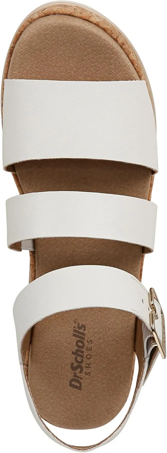 Dr. Scholl's Shoes Women's Once Twice Espadrille Platform Wedge Sandal