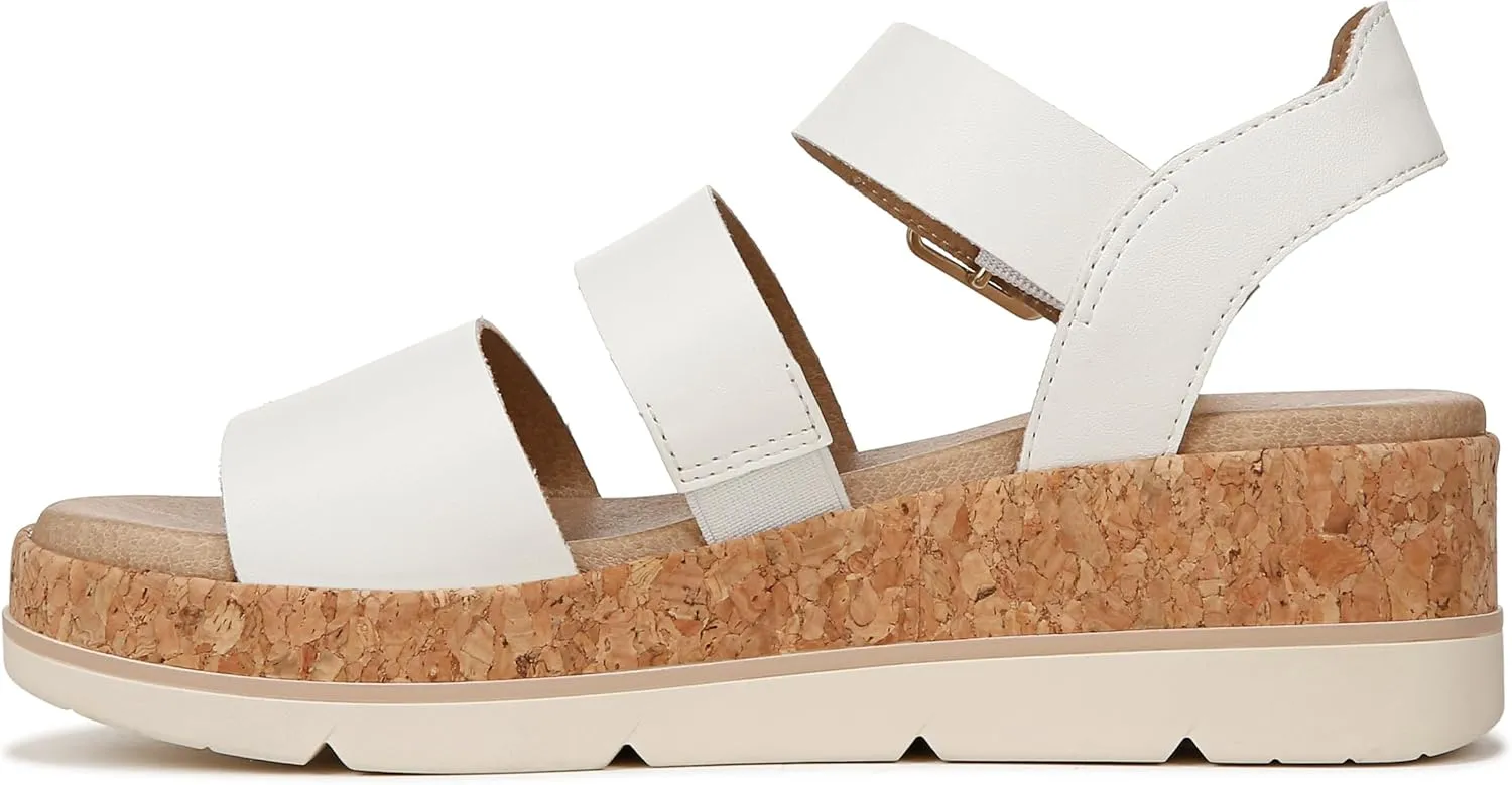 Dr. Scholl's Shoes Women's Once Twice Espadrille Platform Wedge Sandal