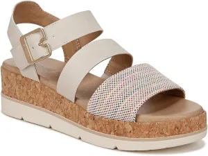 Dr. Scholl's Shoes Women's Once Twice Espadrille Wedge Sandal