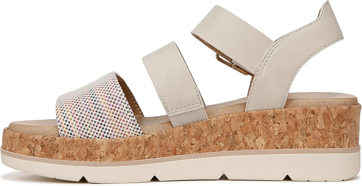 Dr. Scholl's Shoes Women's Once Twice Espadrille Wedge Sandal