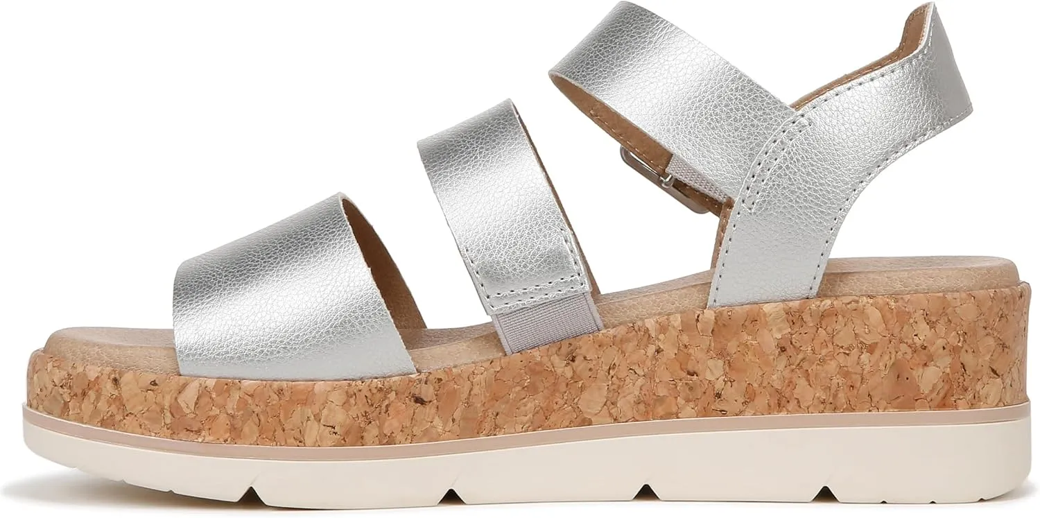 Dr. Scholl's Shoes Women's Once Twice Espadrille Wedge Sandal