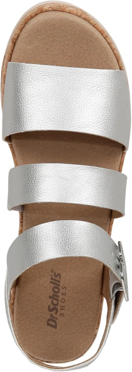Dr. Scholl's Shoes Women's Once Twice Espadrille Wedge Sandal