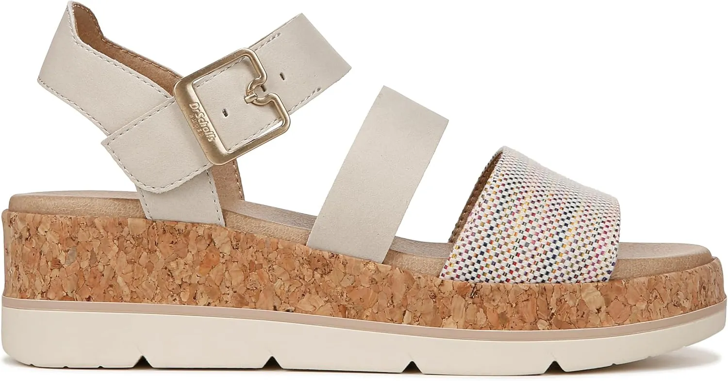 Dr. Scholl's Shoes Women's Once Twice Espadrille Wedge Sandal