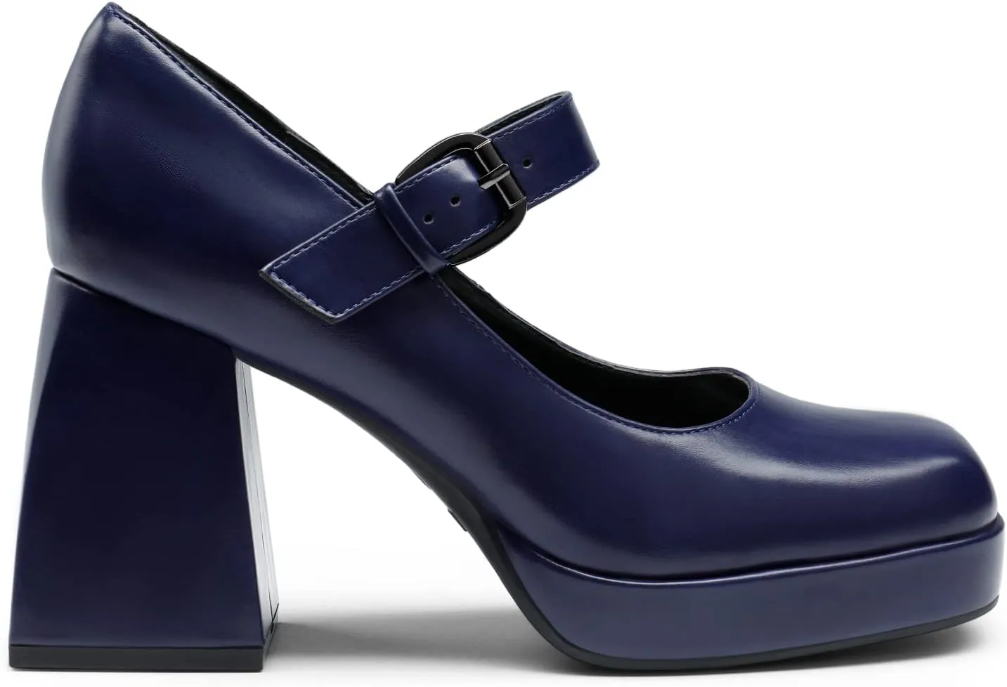 DREAM PAIRS Women's High Chunky Platform Closed Toe Mary Jane Block Heels Square Toe Strappy Dress Wedding Party Pumps Shoes