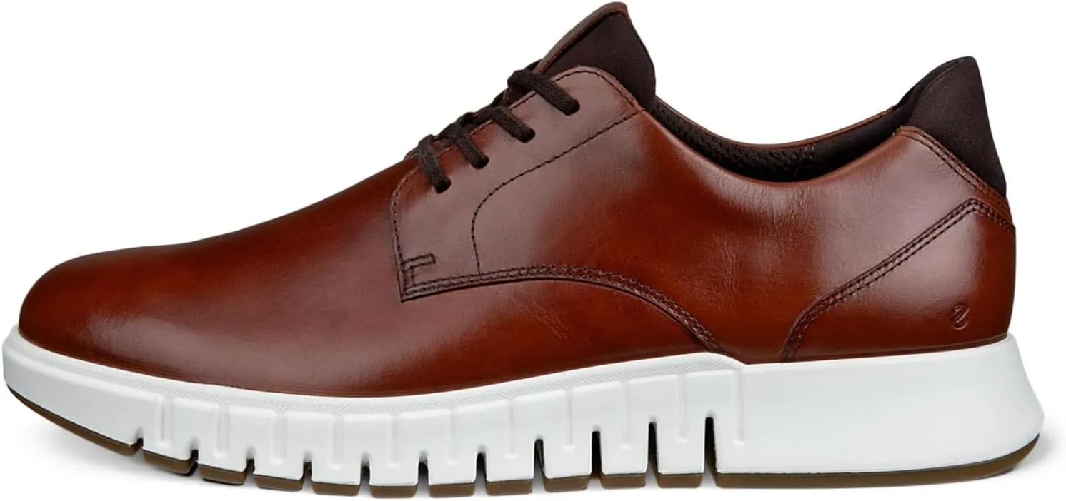 ECCO Men's Gruuv Studio Plain Toe Sneaker