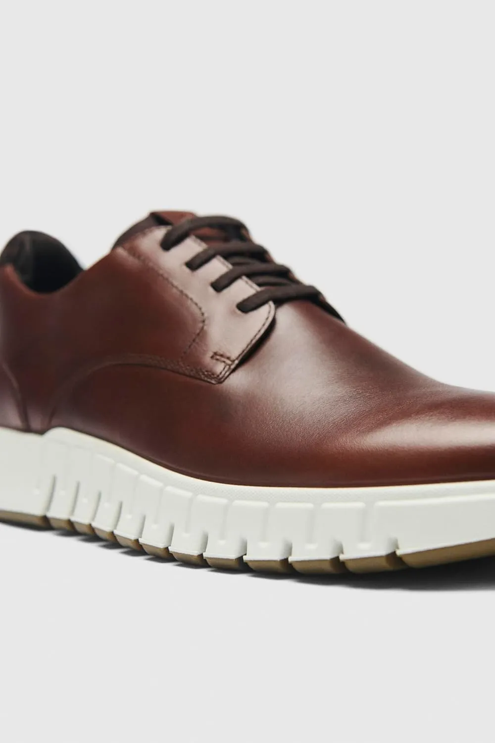 ECCO Men's Gruuv Studio Plain Toe Sneaker