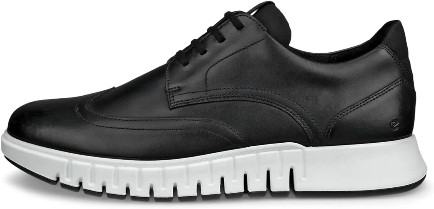 ECCO Men's Gruuv Studio Wingtip Sneaker