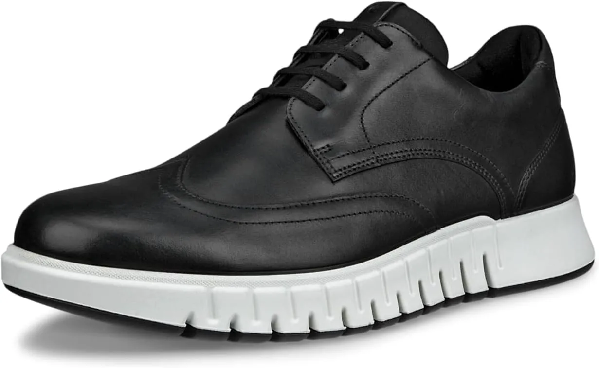 ECCO Men's Gruuv Studio Wingtip Sneaker