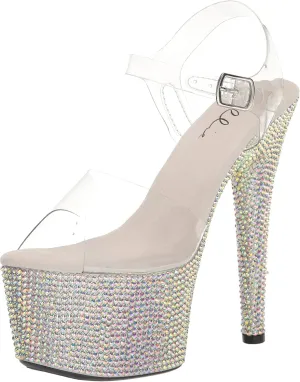 Ellie Shoes Women's 709-ziamond Heeled Sandal