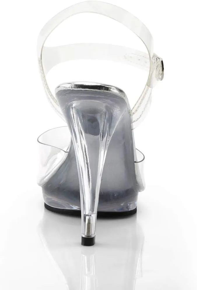 Fabulicious Women's Flair-408 Ankle-Strap Sandal