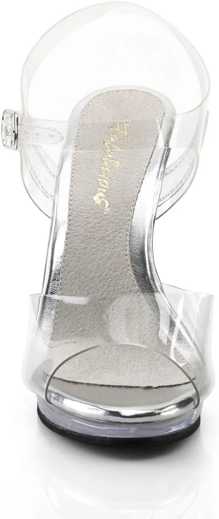 Fabulicious Women's Flair-408 Ankle-Strap Sandal