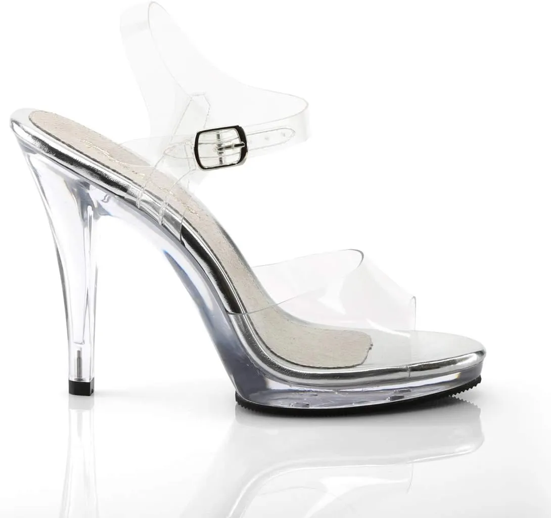 Fabulicious Women's Flair-408 Ankle-Strap Sandal
