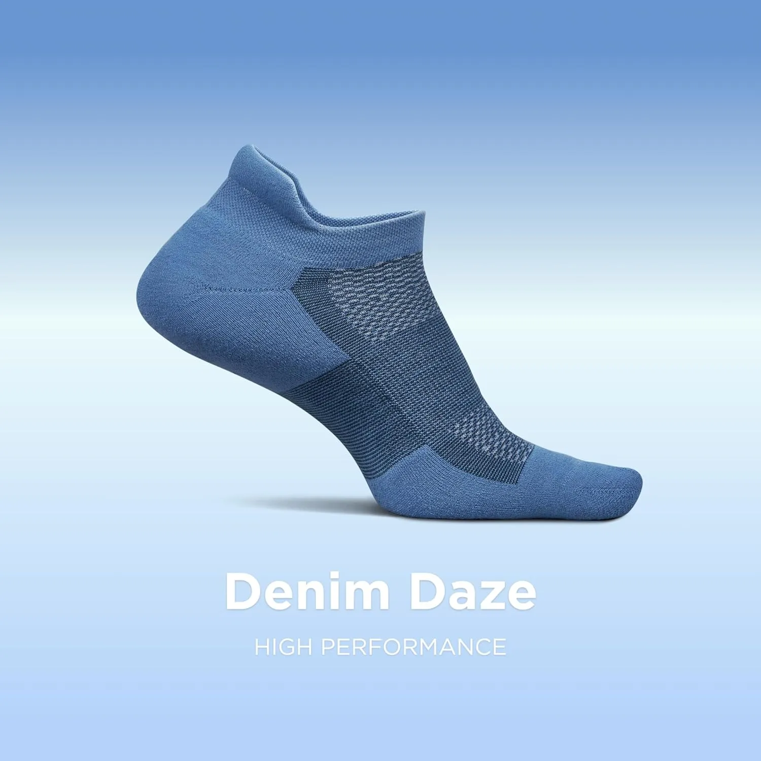 Feetures High Performance Ultra Light Ankle Sock - No Show Socks for Women & Men with Heel Tab - (1 Pair)